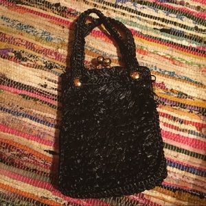 Cute woven style clasp purse ($13)